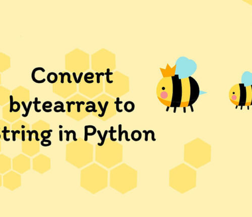 Convert Bytearray to String in Python
