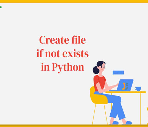 Python create file if not exists