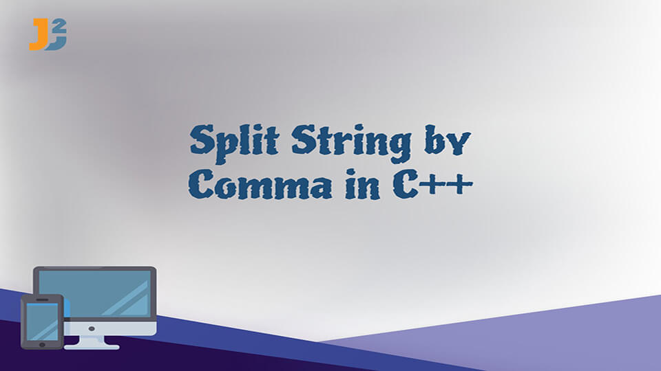 Split String by comma in C++