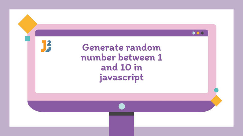 In this post, we will see how to generate random number between 1 to 10 in javascript. How to generate random number between 1 and 10 in javascript We can simply Math.random() method to generate random number between 1 and 10 in javascript. `Math.random()` returns a random number between 0(inclusive), and 1(exclusive). That means `Math.random()` returns always number lower than 1. We can use `Math.random()` with `Math.floor()` to generate random integer. Here is generic formula to generate random number in the range. Math.floor(Math.random() * (maximum - minimum + 1)) + minimum In our case, minimum = 1 maximum = 10 so it will be Math.floor(Math.random() * (10 - 1 + 1)) + 1 Math.floor(Math.random() * 10) + 1 So here is the program to generate random number between 1 and 10 in javascript. var randNum = Math.floor(Math.random() * 10) + 1; console.log(randNum) When you run above program, you will get below output: 3 You can obviously get differnt outout as we are generating random number here. Generate 10 random integers in range of 1 to 10 console.log("Generating 10 random integers in range of 1 to 10") for (let i = 0; i < 10; i++) { var randNum = Math.floor(Math.random() * 10) + 1; console.log(randNum) } Generate 10 random integers in range of 1 to 10 7 5 1 10 5 9 7 7 6 2 Generate random number in a range in javascript Here is generic formula to generate random number in a range. function generateRandomInteger(min, max) { return Math.floor(Math.random() * (max - min + 1)) + min; } // Generate random number between 1 to 10 console.log(generateRandomInteger(1,10)) // Generate random number between 11 to 20 console.log(generateRandomInteger(11,20)) // Generate random number between 21 to 30 console.log(generateRandomInteger(21,30)) 4 17 28 In case, if you don't want to include maximum while generating random numbers, you can use below function. function generateRandomInteger(min, max) { return Math.floor(Math.random() * (max - min)) + min; } That's all about how to generate random number between 1 and 10 in javascript