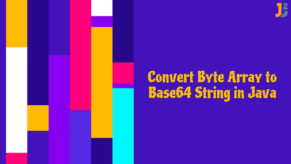 Convert byte array to base64 String in java