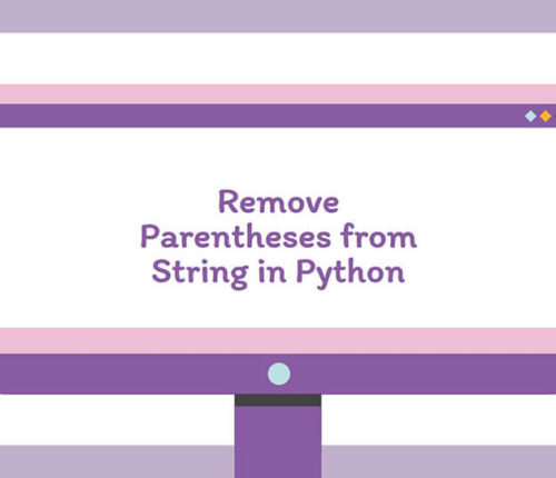 Parentheses from String in Python