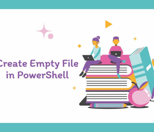 Create Empty File in PowerShell