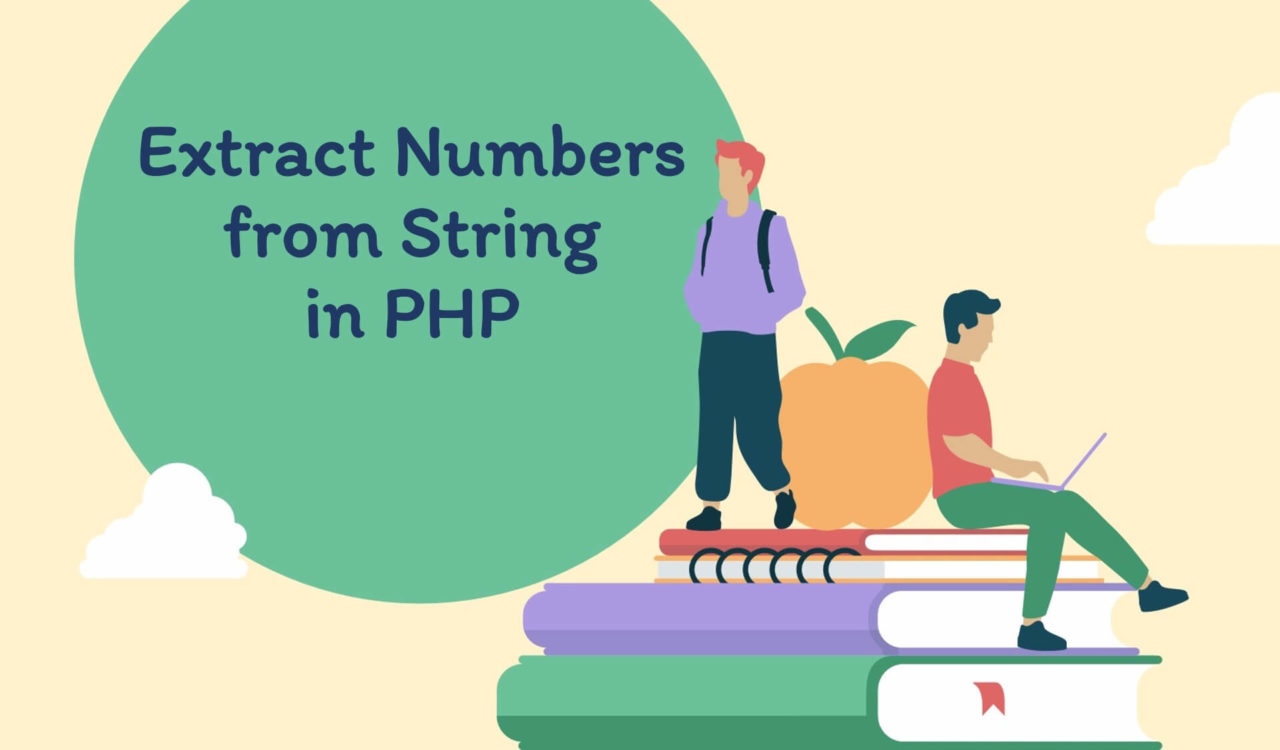 Extract numbers from String in PHP