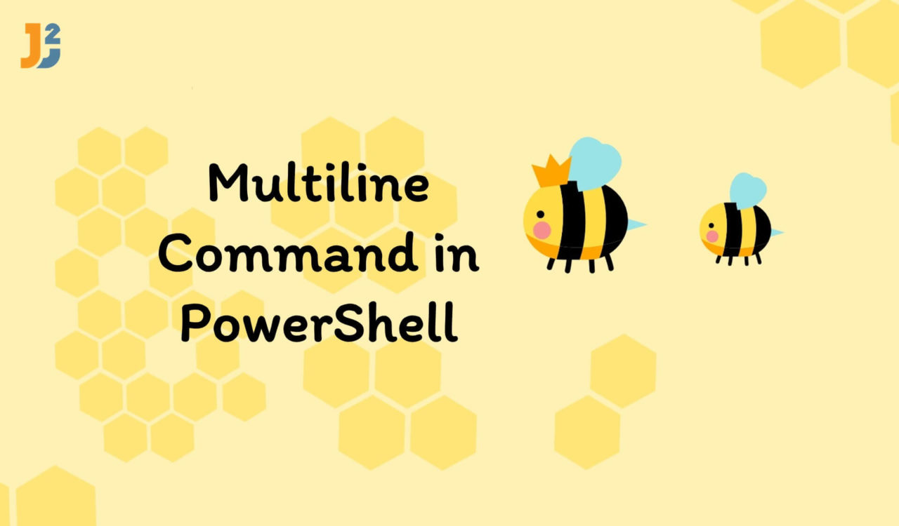 Multiline command powershell