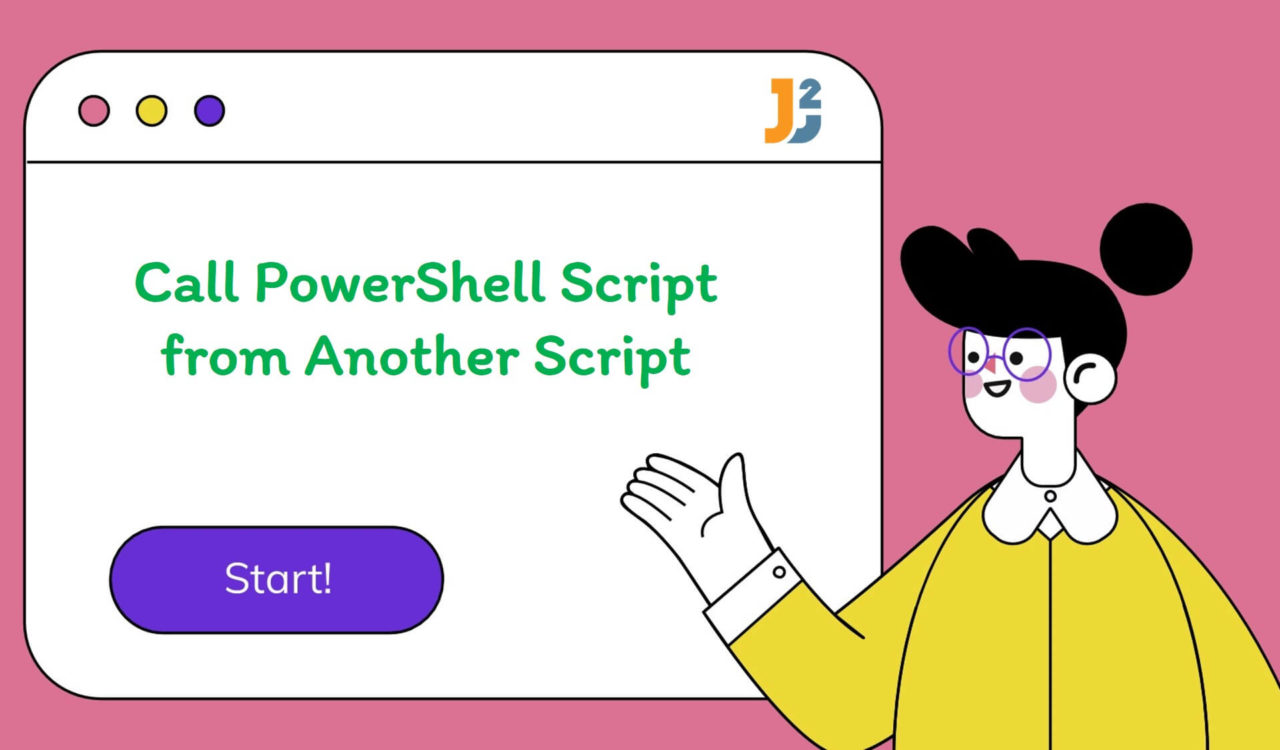 Call PowerShell Script from another Script