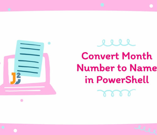Convert Month name to number in PowerShell