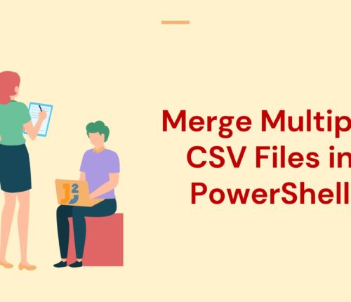 Merge multiple CSV files in PowerShell