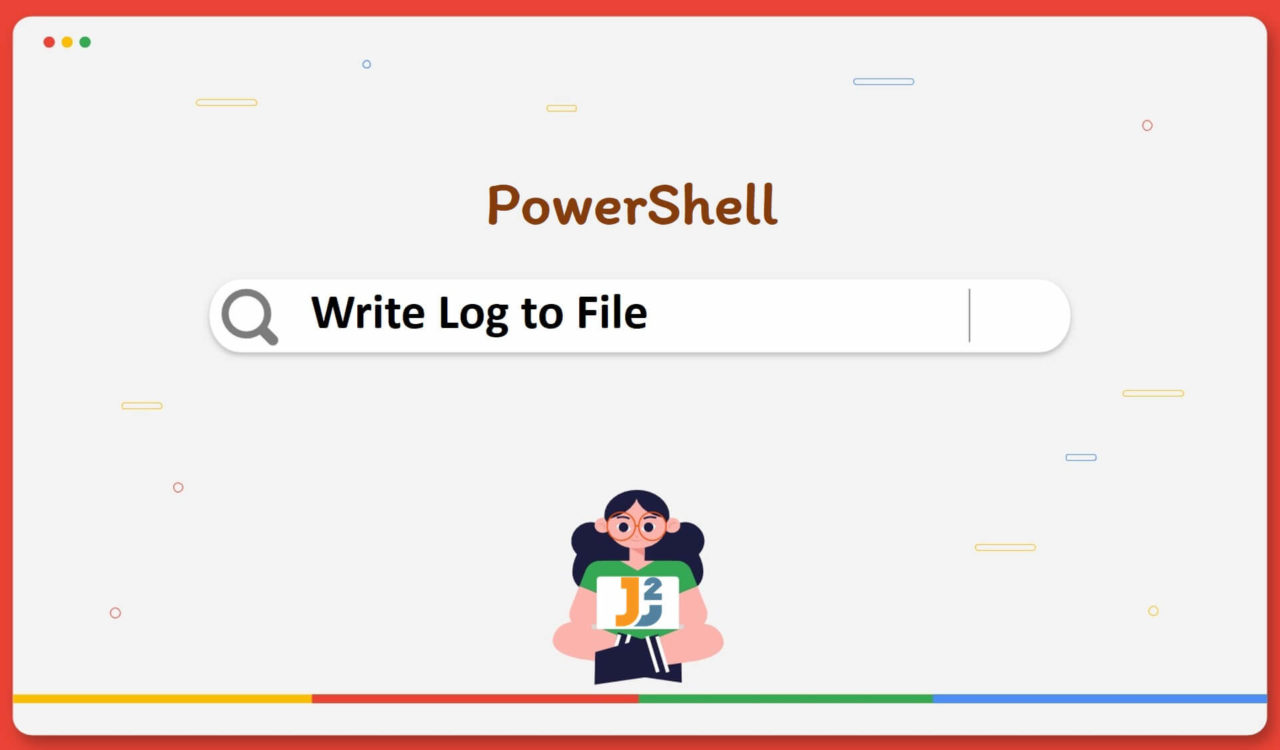 PowerShell - Write log to file