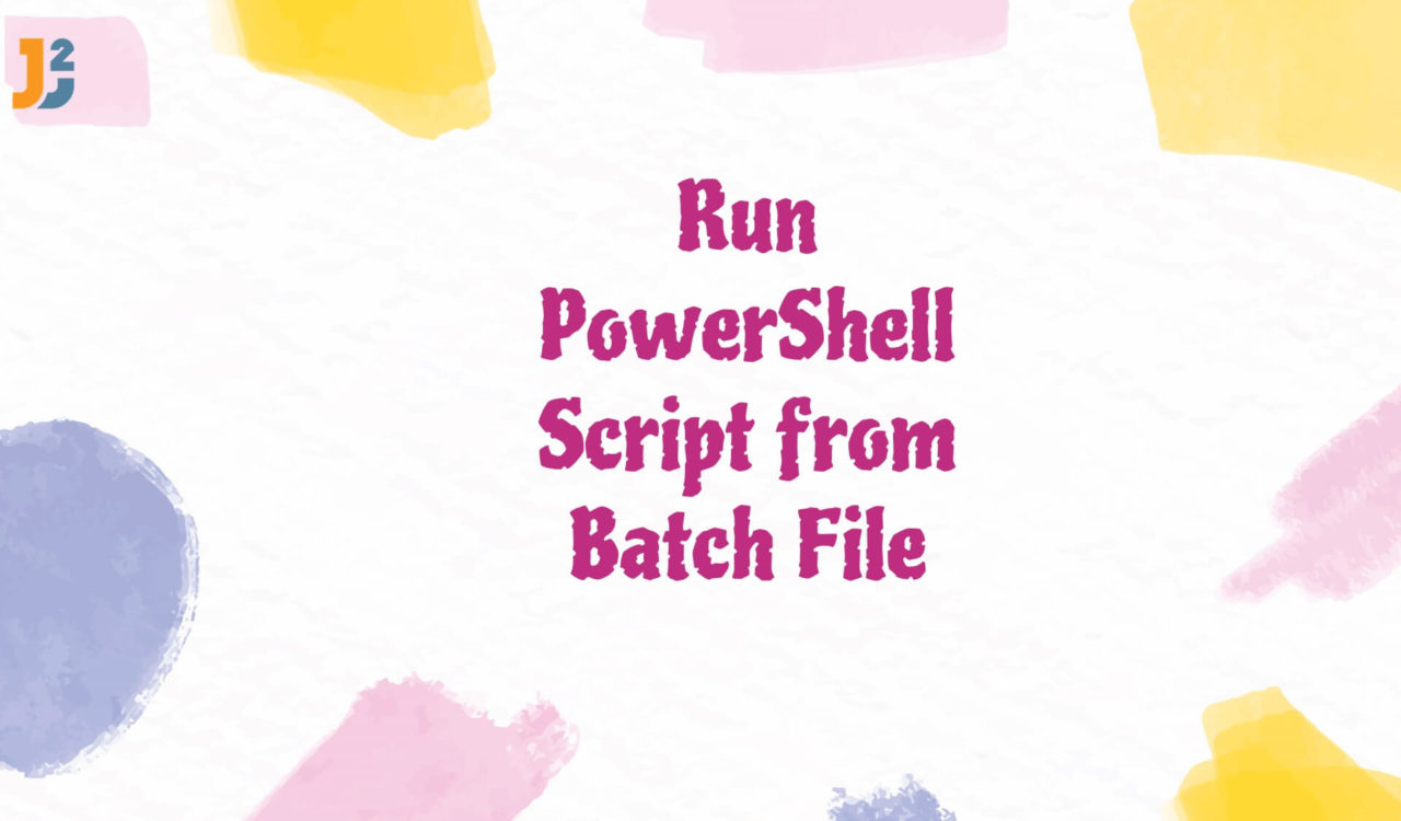 Run PowerShell Script from batch file