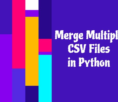 Merge multiple CSV Files in Python