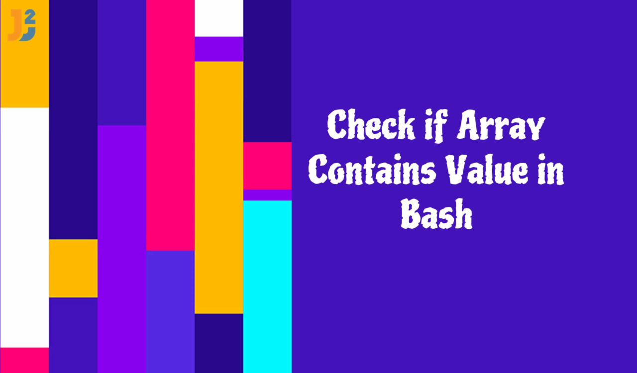 Check if Array contains value in Bash