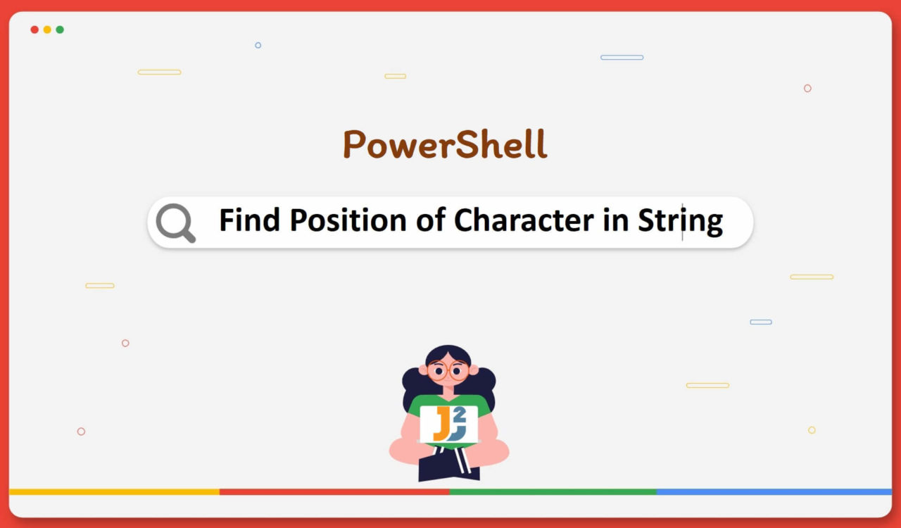 Find Position of Character in String in PowerShell