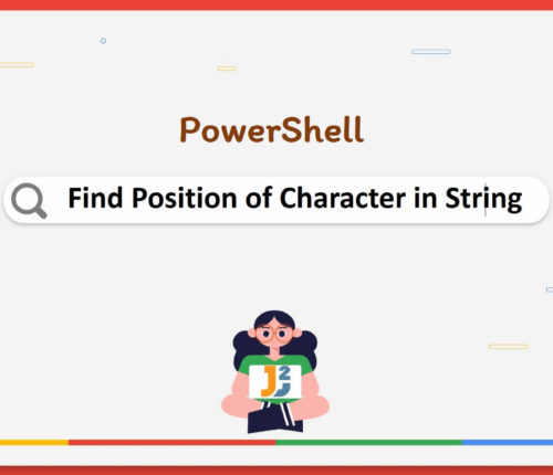 Find Position of Character in String in PowerShell