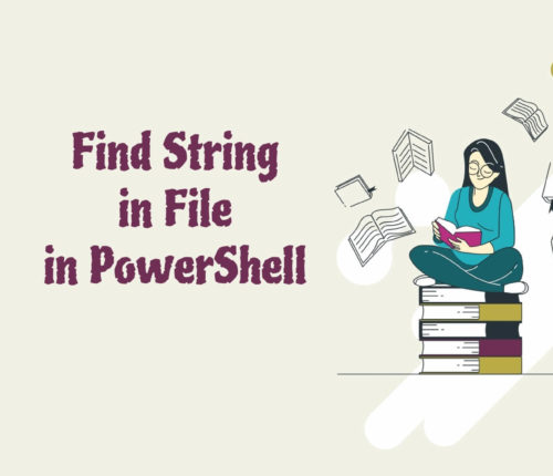 Find String in File in PowerShell