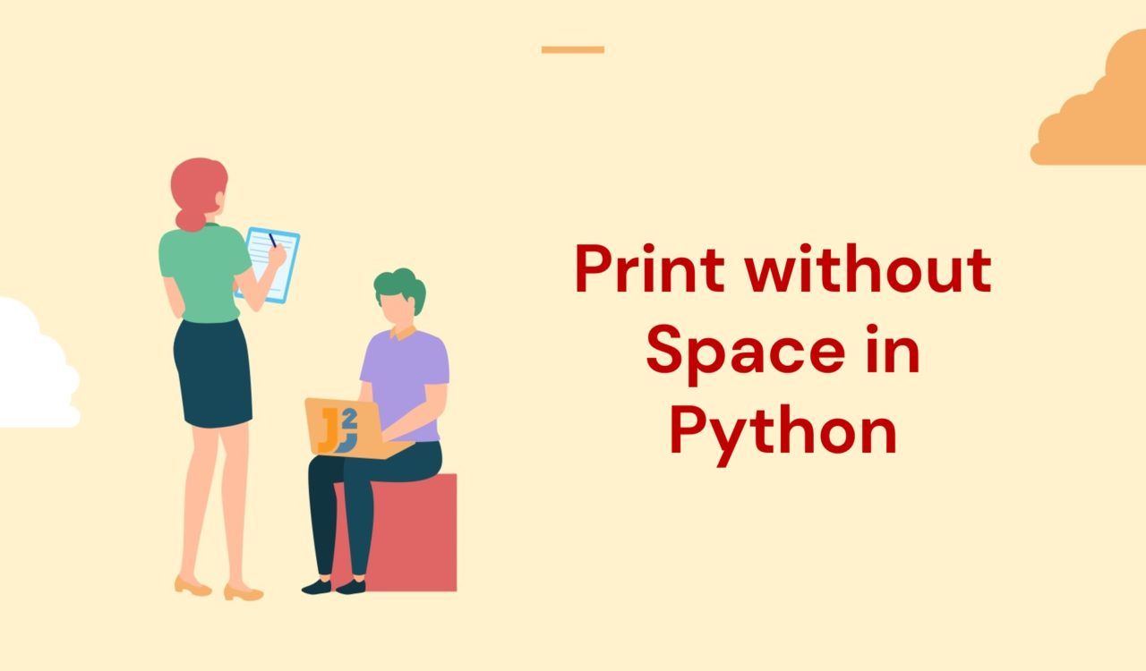 Print without space in Python