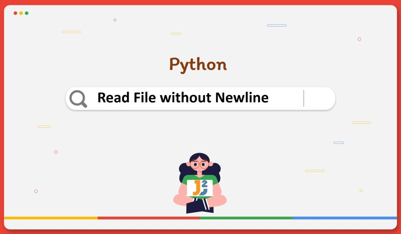 Read File without newline in Python