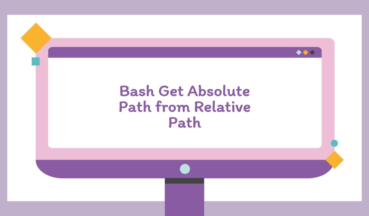 Bash get absolute path from relative path