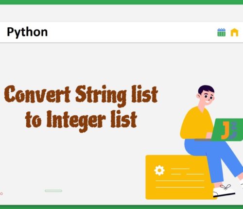 Convert String List to Integer List in Python