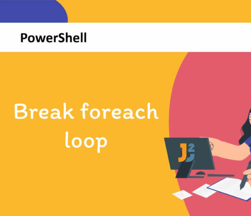 PowerShell break foreach loop