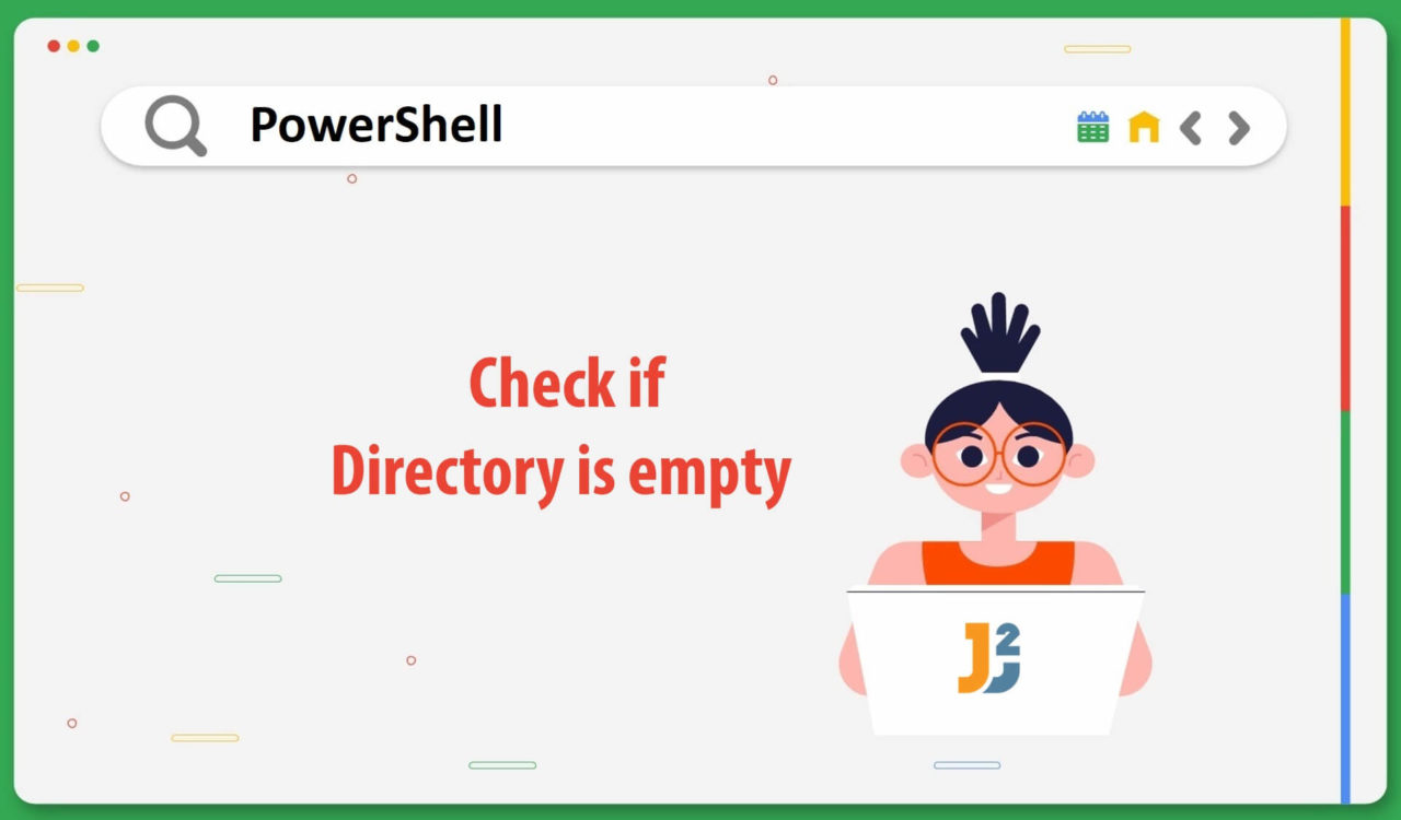 PowerShell check if directory is empty