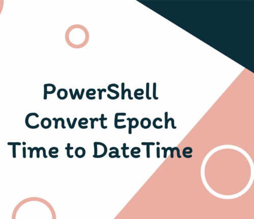 PowerShell convert epoch time to DateTime