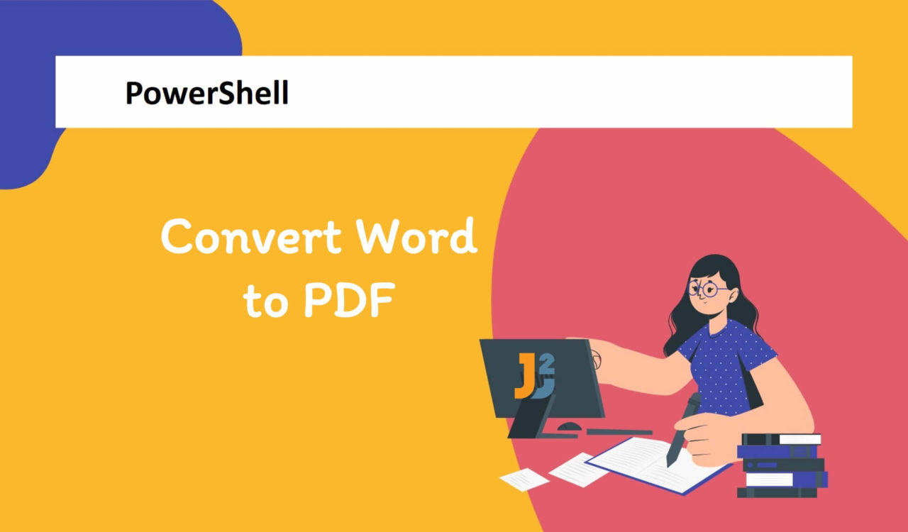 Powershell convert word to PDF