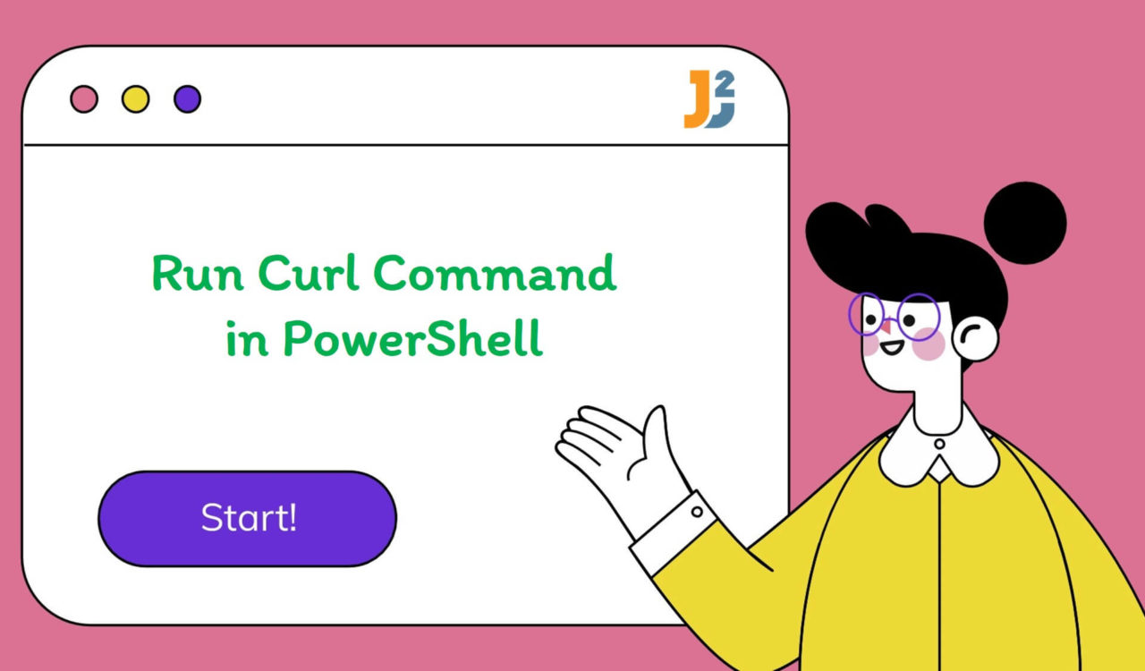 Run Curl Command in PowerShell