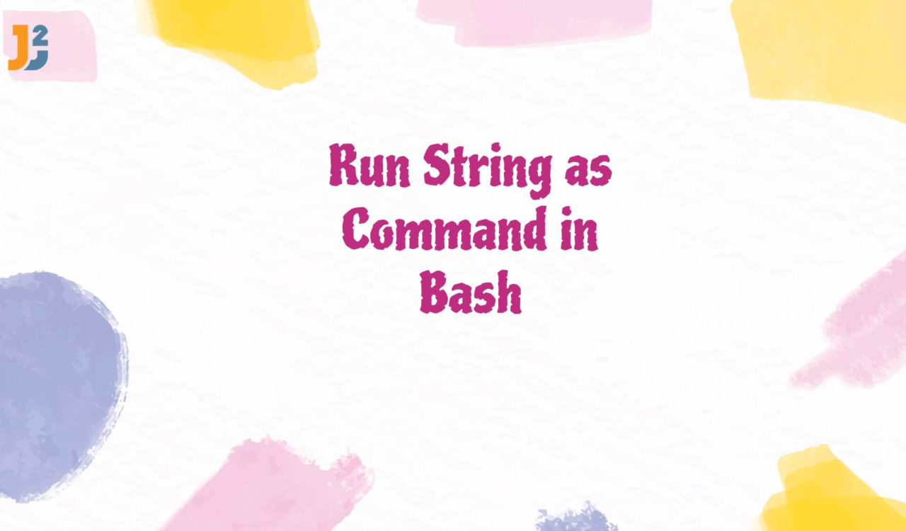 Run String as command in Bash