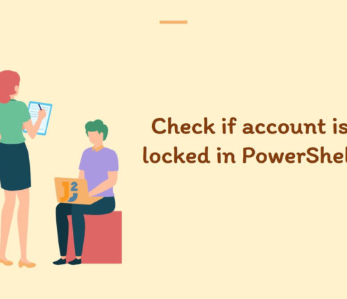 PowerShell check if account is locked