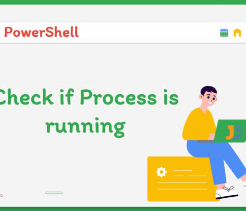 PowerShell check if process is running