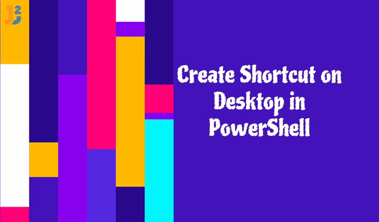 PowerShell create shortcut on desktop