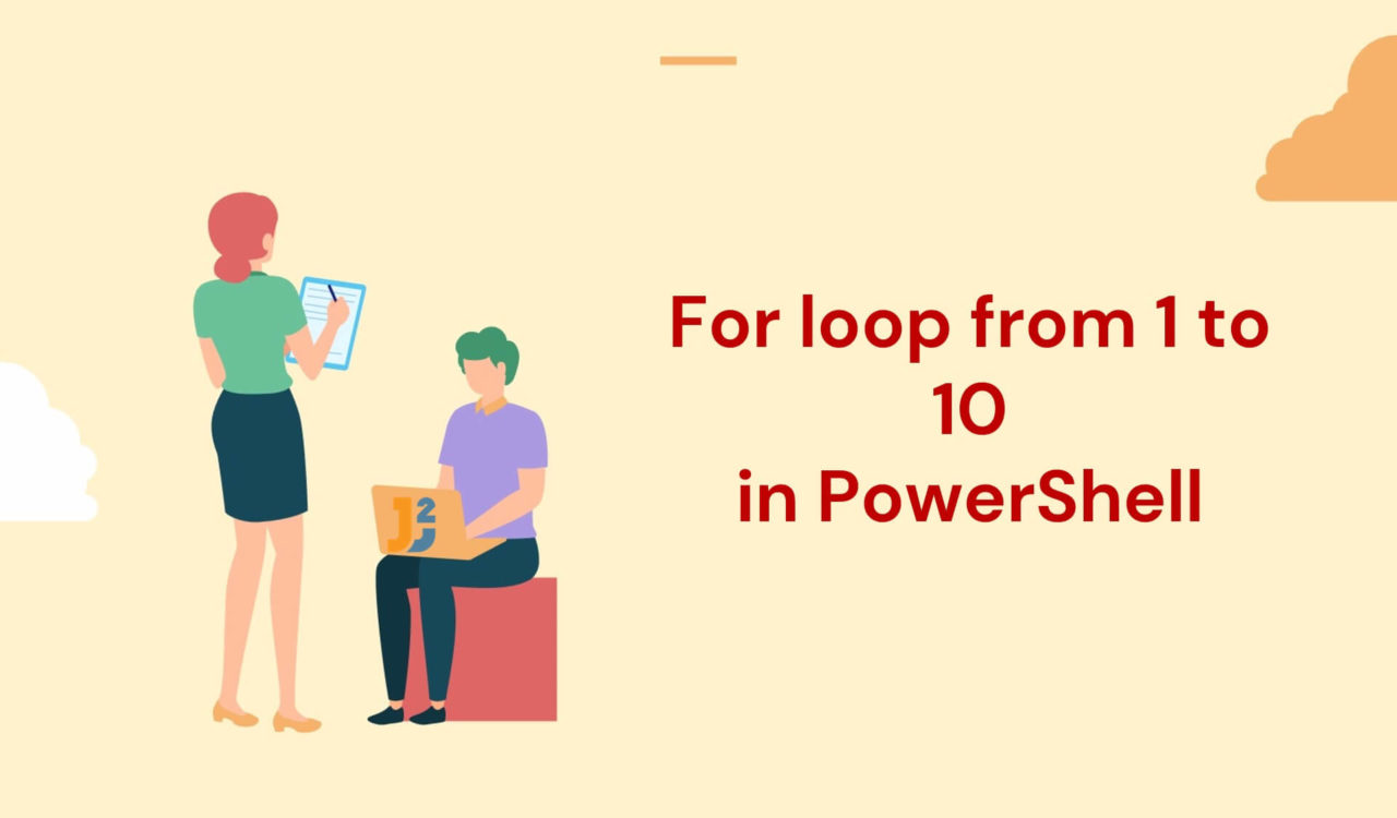 PowerShell for loop from 1 to 10