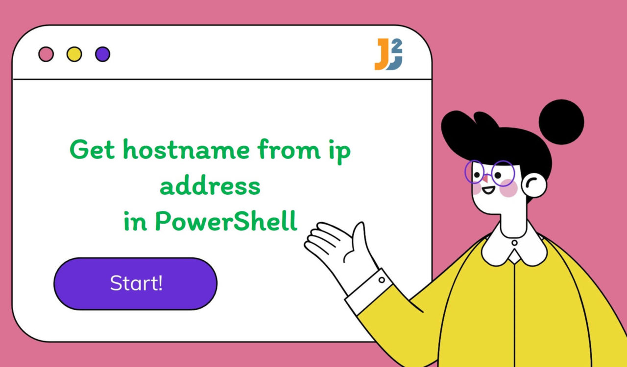 PowerShell get hostname from ip address