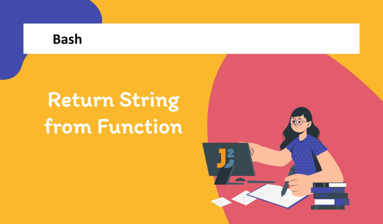Bash return String from function