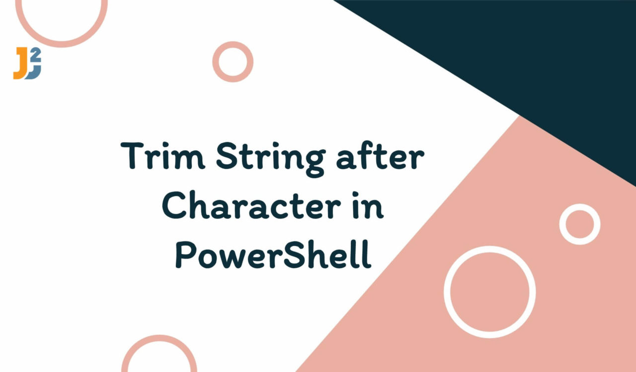 PowerShell trim string after character
