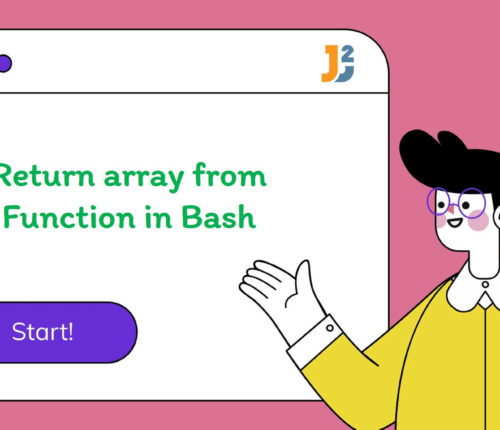 Bash return array from function