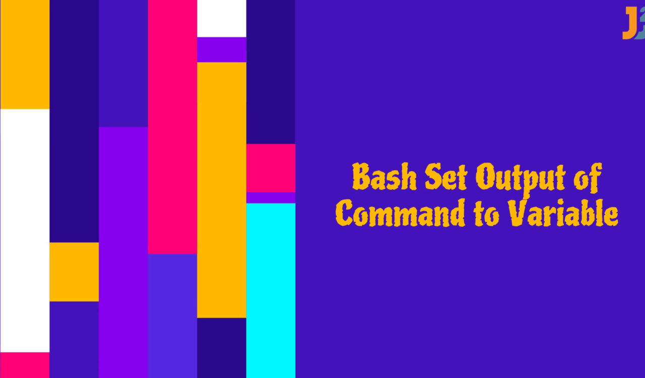 Bash Set output of command to variable