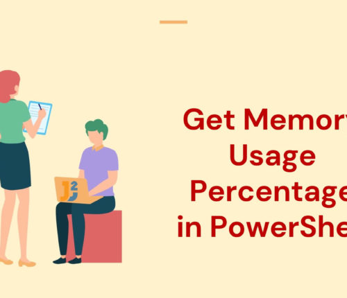 PowerShell get Memory Usage Percentage